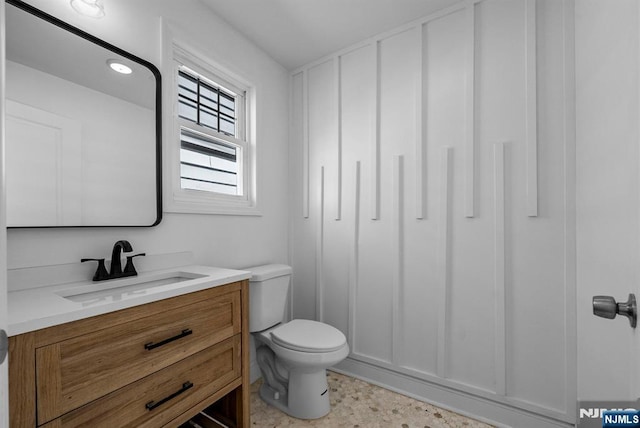 165 Jerome Pl, Bloomfield, NJ 07003 - bathroom with vanity and toilet