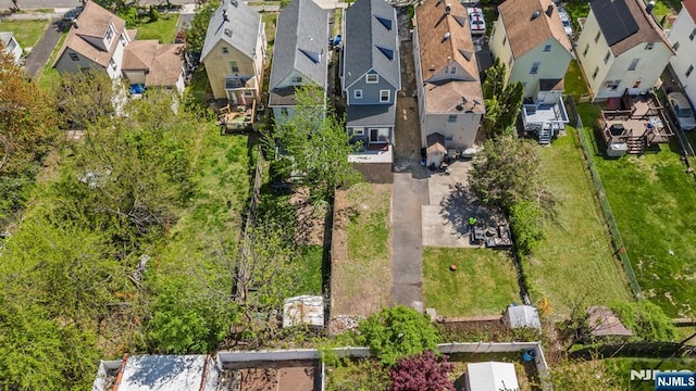 165 Jerome Pl, Bloomfield, NJ 07003 - bird's eye view with a residential view