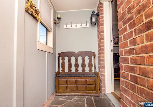 doorway to property featuring a porch