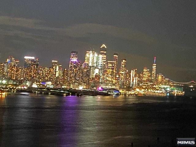 view of city featuring a water view