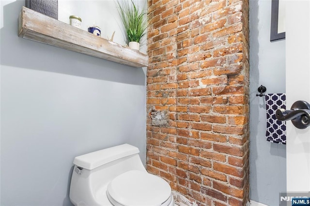 bathroom with toilet