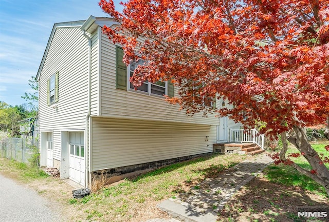 view of property exterior