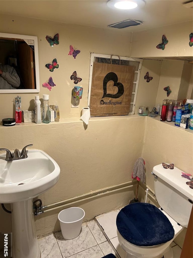 bathroom with toilet