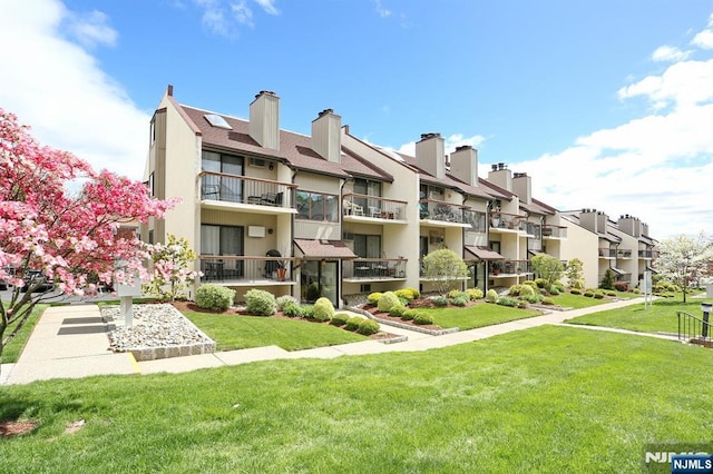 view of property featuring a residential view