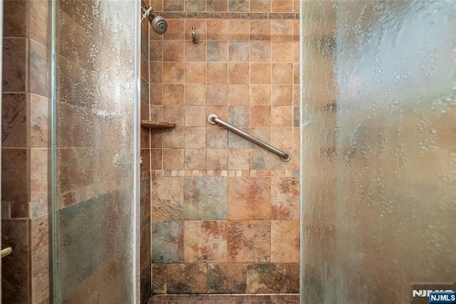 details with a stall shower