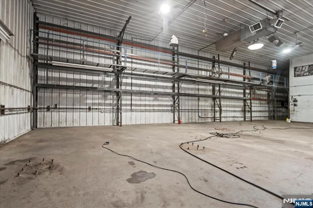 7 White Rd, West Milford, NJ 07421 - garage with metal wall