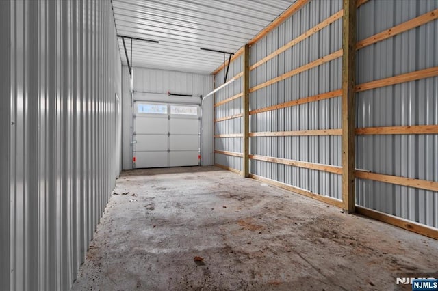 7 White Rd, West Milford, NJ 07421 - garage featuring metal wall