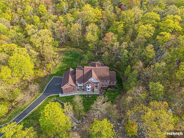 143 S Glen Rd, Kinnelon Borough, NJ 07405 - birds eye view of property featuring a wooded view
