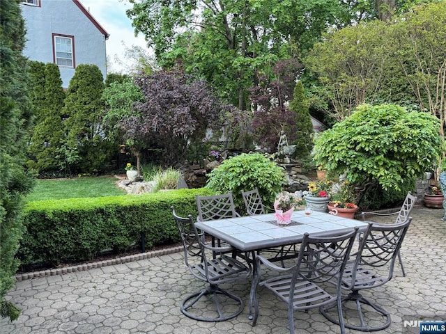142 Brookfield Ave, Nutley, NJ 07110 - view of patio featuring outdoor dining area