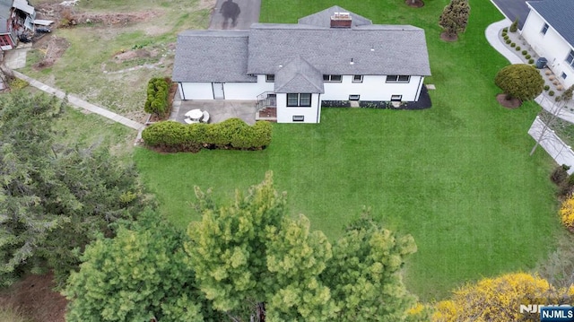 drone / aerial view