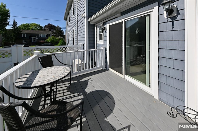 view of deck