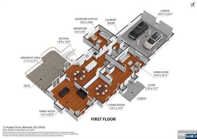 floor plan / room layout