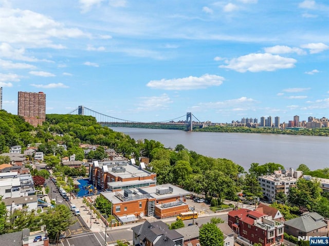 746 Undercliff Unit A, Edgewater, NJ 07020 - view of urban area with a notable bridge and a large body of water