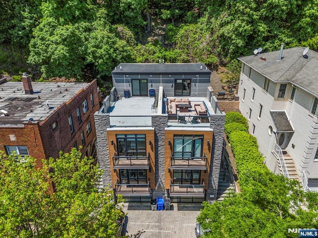 746B Undercliff Unit B, Edgewater, NJ 07020 - view from above of property