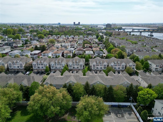 202 Blue Heron Dr, Secaucus, NJ 07094 - aerial view with a residential view and a water view