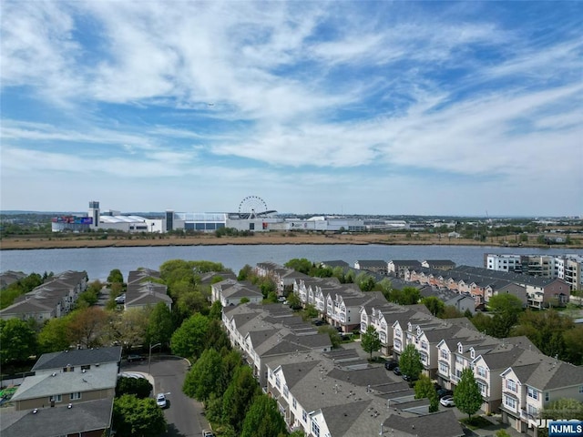 202 Blue Heron Dr, Secaucus, NJ 07094 - view of water feature featuring a residential view