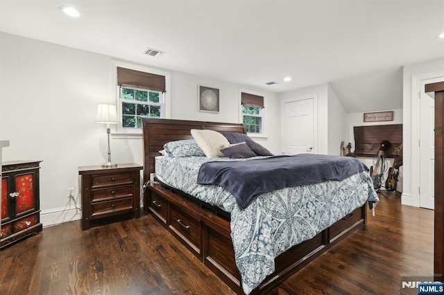 785 Ridgewood Rd, Twp Of Washington, NJ 07676 - bedroom with dark wood-type flooring and recessed lighting