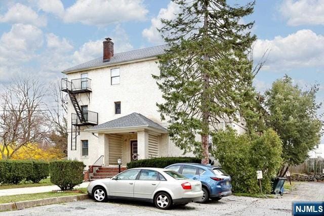 57 Brookway Ave Unit 2C, Englewood, NJ 07631 - exterior space with a chimney