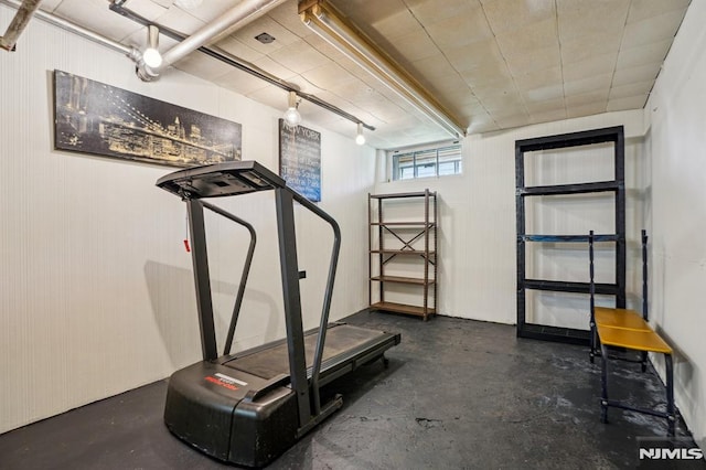 view of workout room