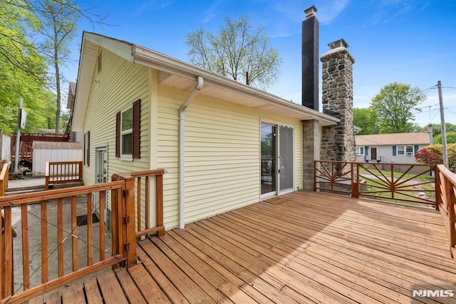 view of deck