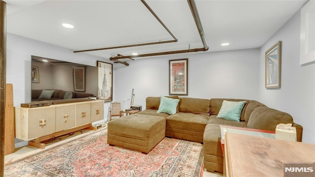 400 Prospect Ave, Oradell, NJ 07649 - living room with recessed lighting