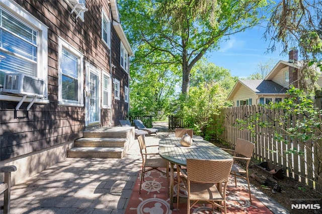 400 Prospect Ave, Oradell, NJ 07649 - view of patio / terrace with cooling unit