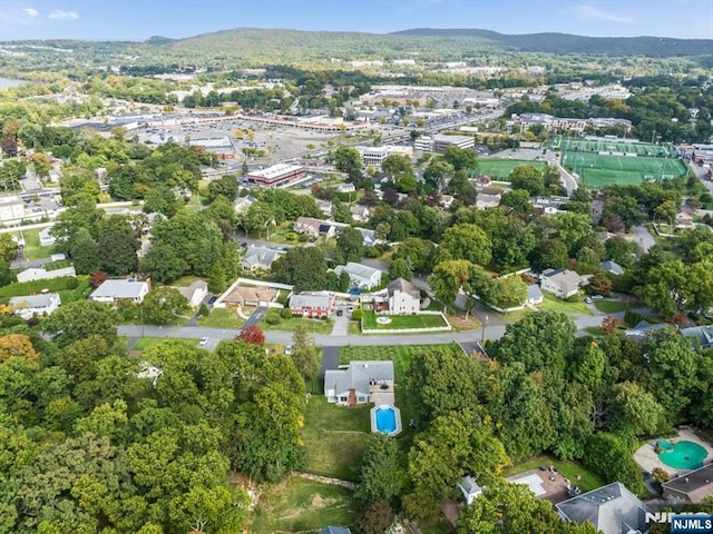 aerial view of property's location