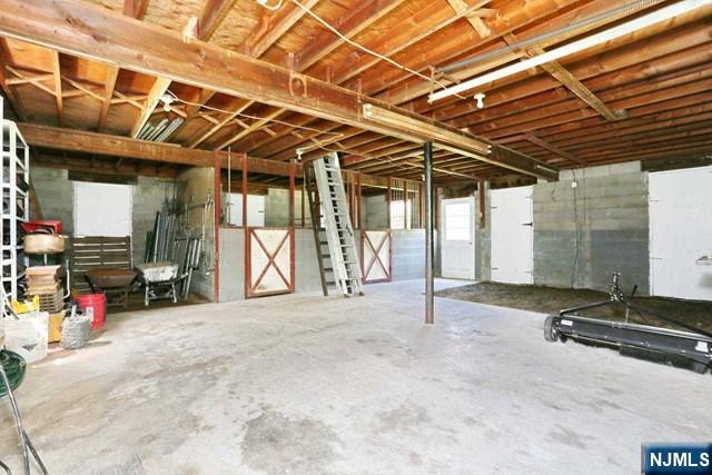 view of basement