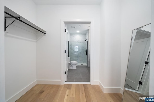 649 38th St Unit 409, Union City, NJ 07087 - spacious closet with light wood-style flooring and visible vents