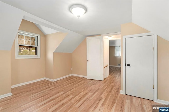 59 Harrison Ave, Saddle Brook, NJ 07663 - bonus room with light wood-type flooring, plenty of natural light, baseboards, and lofted ceiling