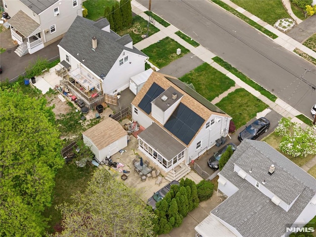 186 10th Ave, Hawthorne, NJ 07506 - aerial perspective of suburban area