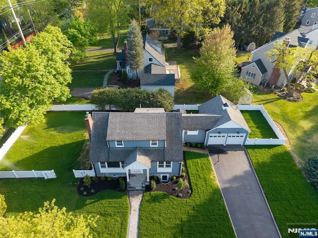 drone / aerial view