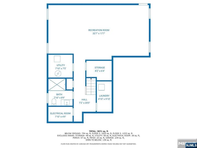 71 Canterbury Ct, Teaneck, NJ 07666 - property floor plan