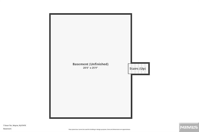 7 Swan Ter, Wayne, NJ 07470 - floor plan / room layout