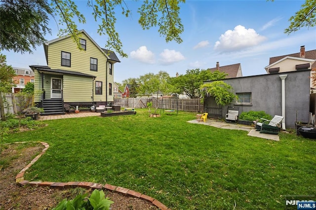 51 Maple St, Rutherford, NJ 07070 - view of yard featuring a patio area