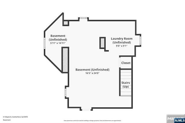 51 Maple St, Rutherford, NJ 07070 - property floor plan