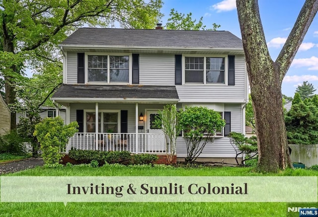 370 Chesterfield St, Ridgewood, NJ 07450 - view of front facade with a porch