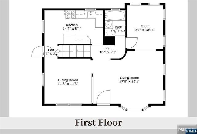 370 Chesterfield St, Ridgewood, NJ 07450 - home floor plan