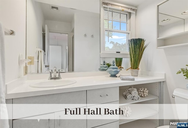 370 Chesterfield St, Ridgewood, NJ 07450 - bathroom with toilet and vanity