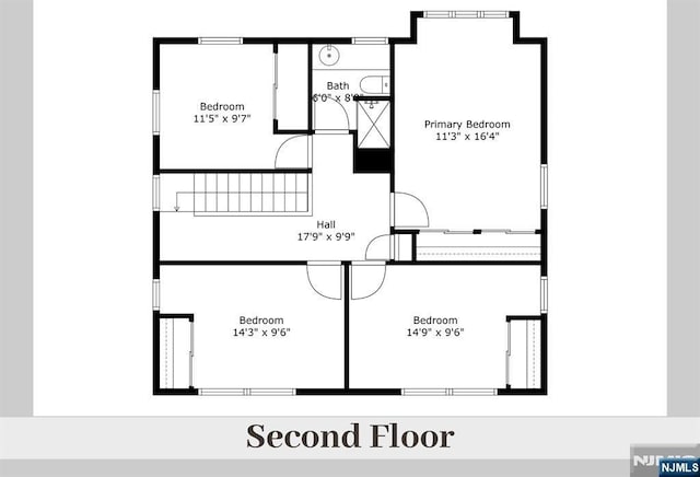 370 Chesterfield St, Ridgewood, NJ 07450 - property floor plan