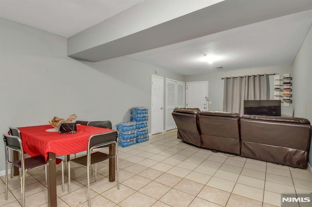 127 Brill St, Newark, NJ 07105 - living area featuring light tile patterned flooring