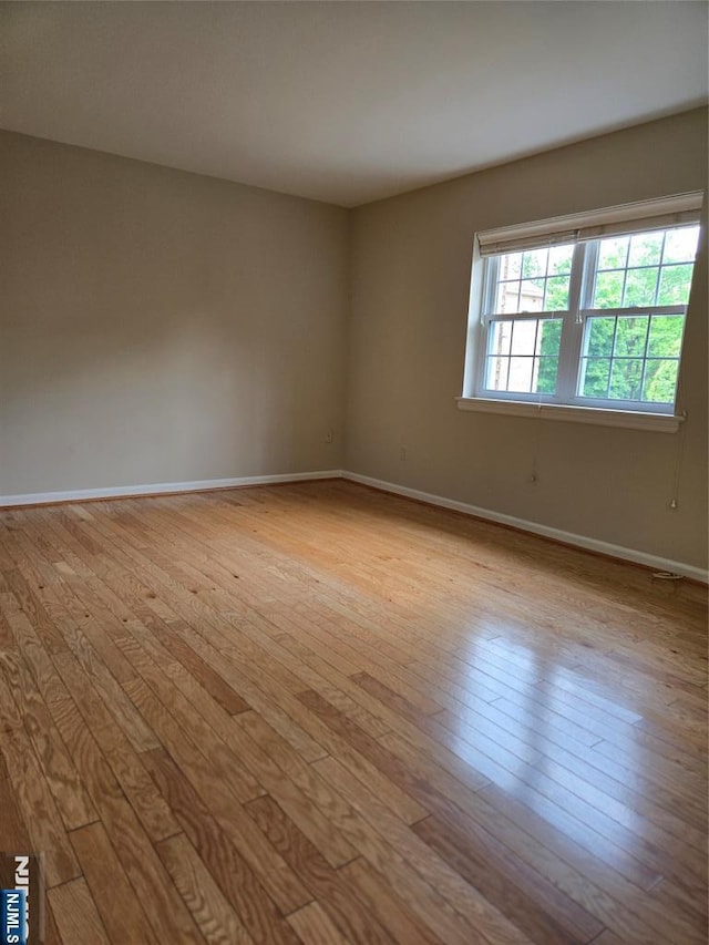346 Maple Ave Unit 346-2, Oradell, NJ 07649 - empty room with wood-type flooring and baseboards