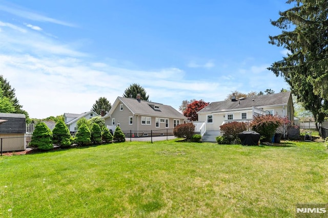 6 Glen Ave, Mine Hill Township, NJ 07803 - view of yard with a deck and a residential view