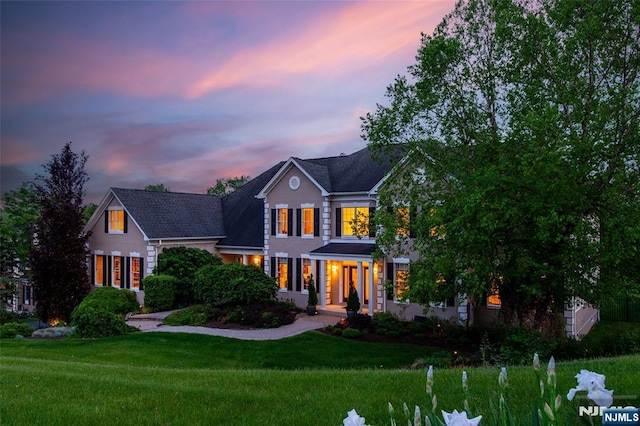39 Crown View Ct, Sparta, NJ 07871 - view of front of property with a lawn
