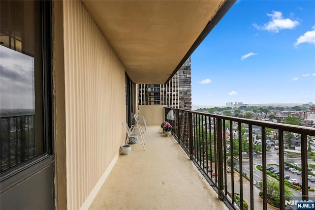 300 Winston Dr Unit 1817, Cliffside Park, NJ 07010 - balcony with a city view