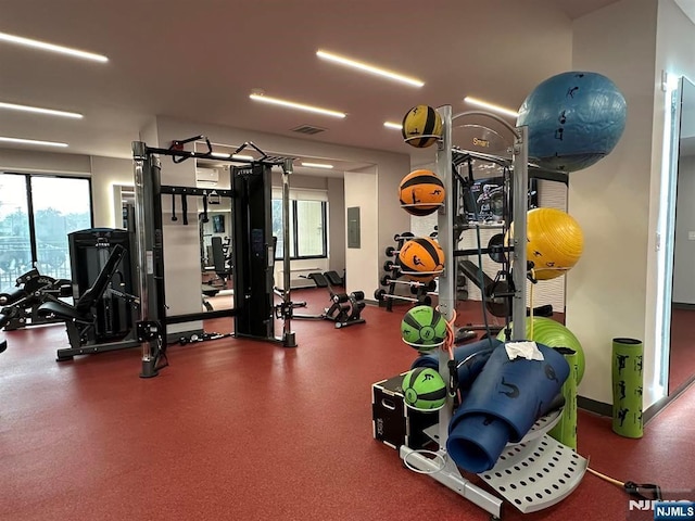 300 Winston Dr Unit 1817, Cliffside Park, NJ 07010 - view of workout area