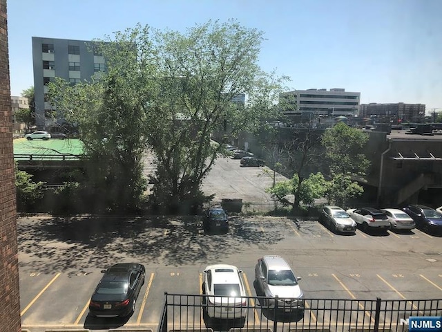 view of uncovered parking lot
