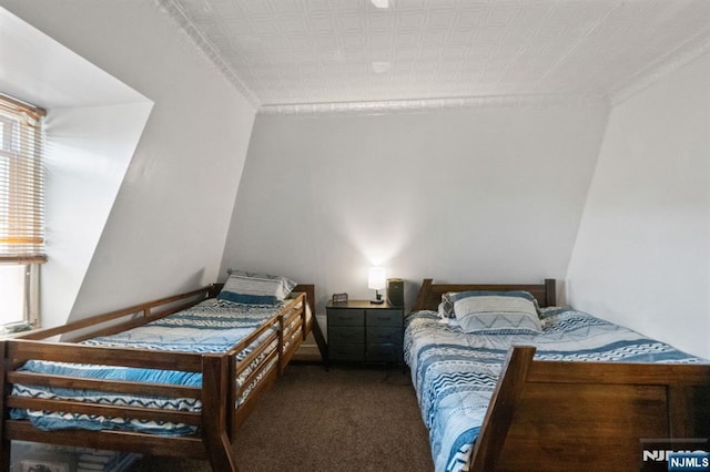 218 Waldo Pl, Englewood, NJ 07631 - carpeted bedroom with multiple windows and ornamental molding