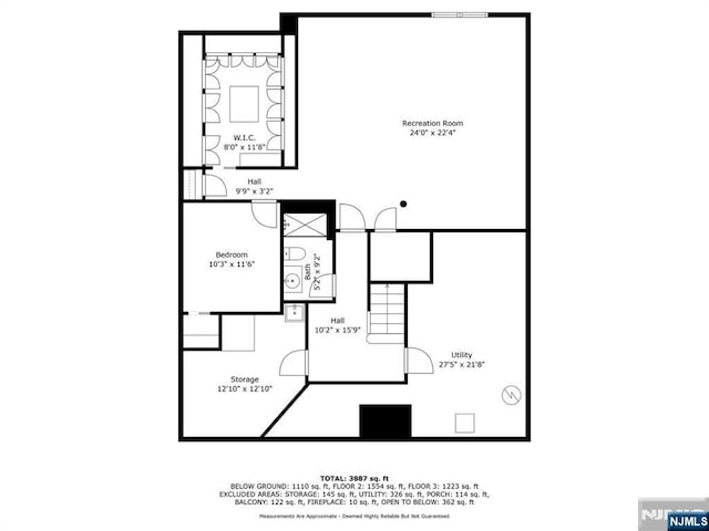 75 Windsor Ln, Ramsey, NJ 07446 - room layout