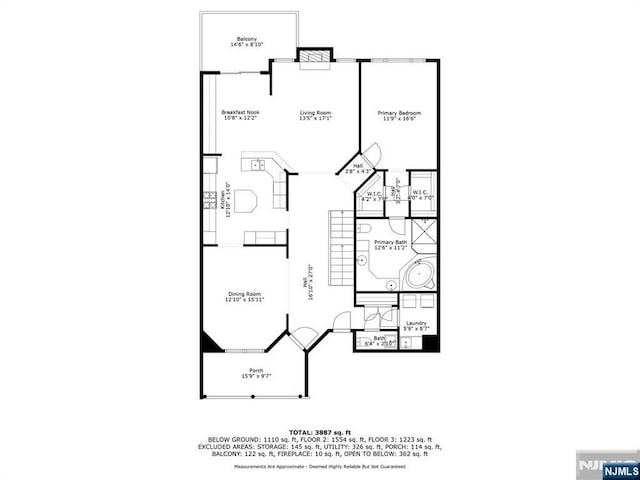 75 Windsor Ln, Ramsey, NJ 07446 - home floor plan